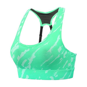 Sublimated Yoga <b>Bra</b> Fitness Wear Stylish Active Wear Seamless Adjustable Women Sports <b>Bra</b> Simple <b>Halter</b> <b>Neck</b> Sports <b>Bra</b> - Product Image 1