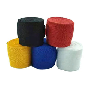 Custom Cotton <b>Suede</b> Muay Thai Kickboxing Training Gear New Design Printed Hand Wraps Boxing <b>Gloves</b> Logo Protection - Product Image 3