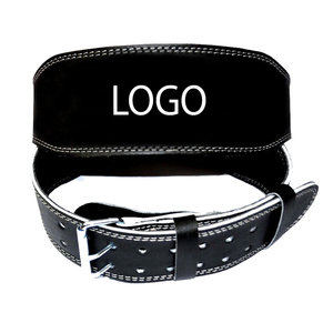 Ceinture de musculation en cuir antidérapante unisexe de conception la plus récente, robuste, pour l'haltérophilie et le levage de poids, avec boucle de maintien dorsal - Product Image 2