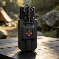 Tourniquet tactique avec étui rigide, pochette de transport pour tourniquet d'urgence Molle pour la chasse, le camping et les fournitures de premiers secours