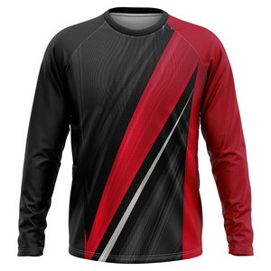 Custom Size Sublimated Men's <b>Long</b> <b>Sleeve</b> <b>Compression</b> Gym <b>Shirt</b> Lightweight Jogging Wear for Fitness OEM Practice <b>Compression</b> Top - Product Image 6