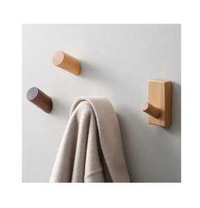 Home Living Room <b>Display</b> Rack Wood Coats <b>Hook</b> Hanger Luxury Household Multifunctional Wood <b>Hook</b> Hanger - Product Image 2