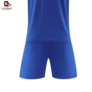 Ensemble de maillot et short de football pour hommes, durable, confortable, respirant, élégant, coupe ajustée, qualité supérieure, 100% polyester - Product Image 5
