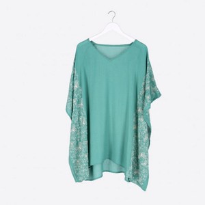 Robe Kaftan d'été décontractée en viscose écologique, style bohème, brodée, mini, col en V, respirante, pour la plage - Fabricant - Product Image 1