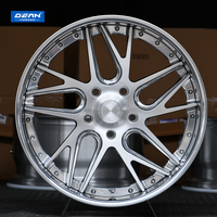 Para C006-01 DEAN DP180 6061 Llantas de Aleación de Aluminio de Dos Piezas con Múltiples Radios 19/20/21/22" 5x112/114.3/120 Negras Nuevas Personalizadas