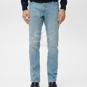 Pantalones Vaqueros para Hombre, Diseño Personalizado, Transpirables, Ecológicos, Diseño Único, Pantalones Vaqueros Más Vendidos al Por Mayor - Product Image 2