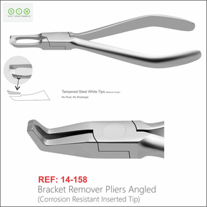 Pince orthodontique ergonomique en métal pour décollement direct, coupe-fil dentaire, résistante à la corrosion, à pointe insérée, manuelle - Product Image 5