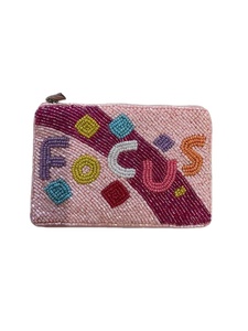 Pochette à monnaie en verre perlé vert de haute qualité, faite à la main, motif cœur de golf, forme carrée, artisanat textile - Product Image 3