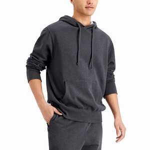 Conjunto de Sudadera con Capucha y Pantalones Cortos Personalizados al por Mayor, Unisex, de Alta Calidad, Felpa Francesa, 100% Algodón, Conjunto de Sudadera con Capucha y Pantalones Cortos para Hombre - Product Image 4