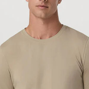 T-shirt Homme Tendance Coupe Épaules Tombantes / Tissu Lourd Style Urbain Qualité Supérieure Conforme aux Normes d'Exportation Coupe Ajustée - Product Image 2