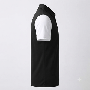 Mens 100% Cotton Canvas Shirt Breathable Anti-Wrinkle Casual Short Sleeve Front Logo Custom OEM ODM Wholesale Manufacturer - Product Image 5