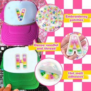 แพทช์ปักลายตามสั่งขายส่งสำหรับเสื้อผ้า ป้ายปักโลโก้ตามสั่ง อุปกรณ์ตกแต่งเสื้อผ้า DIY โรงงานคุณภาพพรีเมียม - Product Image 1