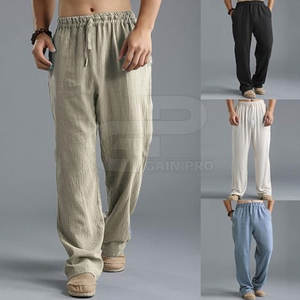 Premium Mens Summer <b>Trousers</b> Slim Fit Comfortable Fabric Designed For Streetwear Casual Wear And Outdoor Activities - Product Image 2