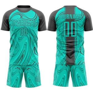 Uniforme de Fútbol Personalizado para Hombre, Último Modelo, Conjunto Completo de Uniforme de Fútbol - Product Image 1