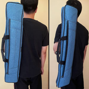 Nouvelle housse de queue de billard de haute qualité et grande capacité avec tissu durable, sac de snooker pour queues et fers, vente en gros, conception personnalisée, sac de queue OEM - Product Image 5