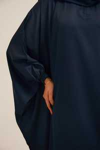 Latest Design Turkey Dubai Solid Color Zipper Plus Size Breathable Lightweight Abaya Women Full Length Casual Muslim <b>Dress</b> <b>Long</b> - Product Image 3