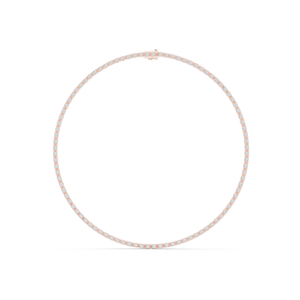 Collar de Diamante Cultivado en Laboratorio de 14 Quilates, Corte Redondo, para Hombre, Oro de 10k, Certificado IGI, Claridad EF, Joyería Fina, Engaste de Collet - Product Image 1