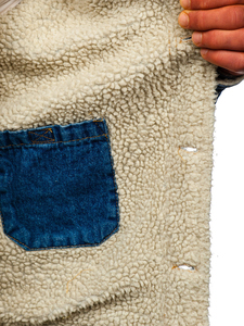 Vestes en jean pour hommes en gros, couleur unie personnalisée, col montant, respirantes, imperméables, fabriquées au Pakistan - Product Image 4