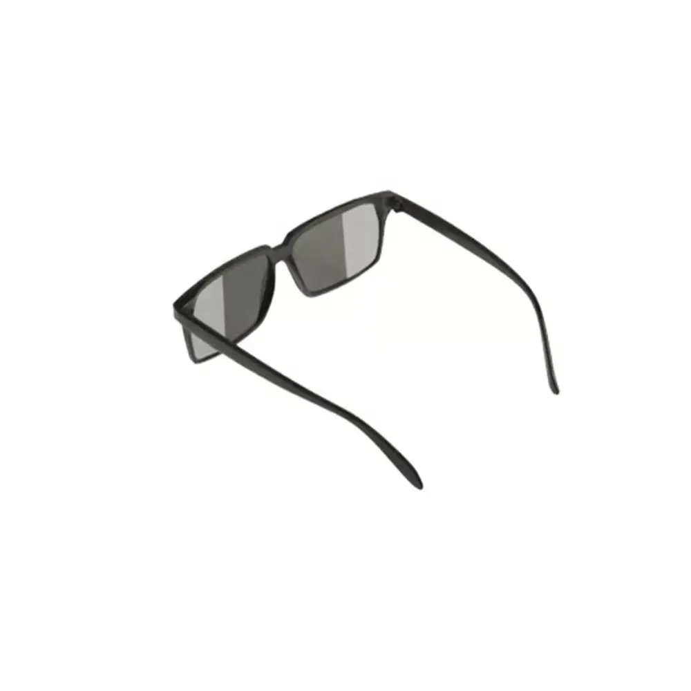 Gafas de sol cuadradas y negras antiseguimiento, anteojos de sol con vista trasera, equipo de vigilancia
