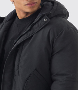 Chaqueta Premium Acolchada para Hombre, para Invierno, Informal, para Uso en Exteriores, Resistente al Viento, con Cierre de Cremallera y Bolsillos Laterales - Product Image 5