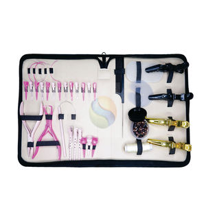 Agujas para Extensiones de Cabello Tipo C, Color Dorado y Negro, de Primera Calidad, al por Mayor, con Gancho para Tirar de Cabello de Material Compuesto y Clips de Gancho y Bucle para Salón - Product Image 3