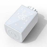 Valve thermostatique de radiateur ZigBee 3.0 RA/RAV/RAVL pour systèmes de chauffage UE, hôtels et appartements, écran tactile LCD, OEM