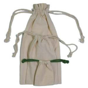 Sac à cordon personnalisé avec logo imprimé, 100% coton biologique, écologique, réutilisable, pochette à bijoux, impression sérigraphique, recyclable - Product Image 2