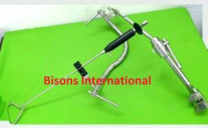 Rétracteur hépatique Nathanson BISONS pour chirurgie laparoscopique - Acier inoxydable, manuel, certifié CE - Product Image 3