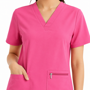 Uniforme Médico Personalizado con Logotipo para Hospital, Conjunto de Uniformes para Doctoras, Cirujanas y Enfermeras, Uniforme de Trabajo para Clínica Dental, Tela Transpirable - Product Image 3