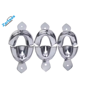 Plateaux d'empreinte dentaire en acier inoxydable de haute qualité pour empreinte complète (supérieure et inférieure), fabrication et exportation - Product Image 6