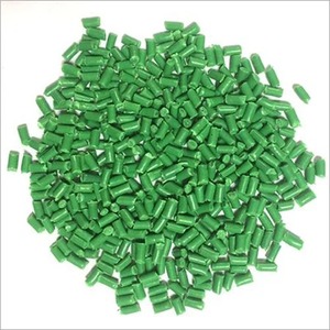Gránulos de Resina PP de Polipropileno de Alta Densidad Reciclado de Color Verde para Moldeo por Inyección, 5g/10min - Product Image 2