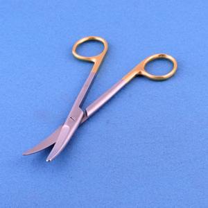 Juego de Tijeras de Acero Inoxidable de Alta Calidad, Punta Plana y Curva, Instrumentos Médicos, Fabricante de Pakistán - Product Image 2