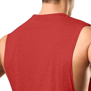 <b>Mens</b> <b>Muscle</b> <b>Top</b> Lightweight Breathable Sleeveless Training Shirt Custom Fitness Tank <b>Top</b> OEM ODM Bulk Sportswear Supplier <b>Mens</b> - Product Image 5
