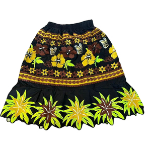 Breathable Soft Anti-Bacterial Casual Best Selling Custom Embroidery Women Regular Waist Midi <b>Skirt</b> Trendy <b>Elastic</b> Plus Size - Product Image 1