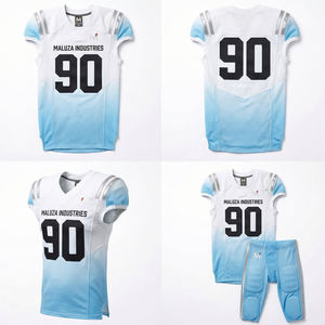 Uniforme de Fútbol Americano con Tecnología de Enfriamiento con Infusión de Grafeno, Resistente a Impactos, Sublimado, Kit de Ropa Deportiva para Equipos de Fútbol - Product Image 6