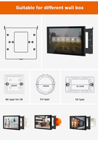 Écran intelligent 8 pouces ODM OEM RK3576 Octa Core Android PoE RS485 RJ45 avec certifications CE/FCC/RoHS pour applications Loxone/Home Assistant/Tuya