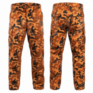 Pantalones Cargo de Camuflaje Personalizados, Fabricante de Ropa de Trabajo Ligera para Exteriores, Pantalones Casuales con Múltiples Bolsillos, Pantalones de Protección - Product Image 6