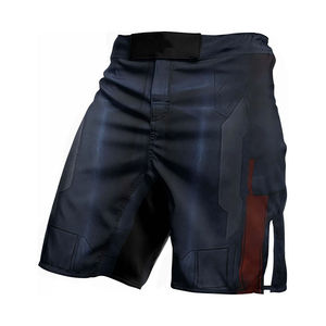 Pantalones Cortos de MMA Personalizados para Hombre, Ropa Deportiva Sublimada, Secado Rápido, Absorción de Humedad, Mezcla de Poliéster, Pantalones Cortos de Artes Marciales Mixtas - Product Image 2