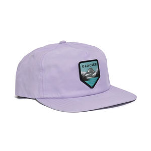 Gorra de 5 Paneles de Poliéster de Buena Calidad, de Secado Rápido, con Visera Plana, Parche Tejido Personalizado, para Deportes al Aire Libre, Senderismo, Correr, Ligera, con Cierre a Presión - Product Image 3