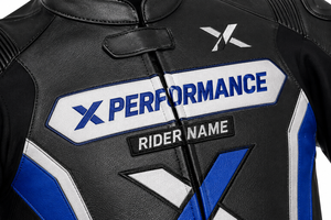 Combinaison de moto en cuir personnalisée pour équipe |   Noir Vert |   Fabricant OEM ODM |   Qualité de conception haut de gamme |   Vêtements de course - Product Image 4