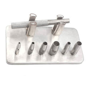 Lot de 6 poinçons dermiques Keyes, manche de 4 pouces, tailles 2 mm, 3 mm, 4 mm, 5 mm, 6 mm et 7 mm, instruments chirurgicaux dermatologiques en acier inoxydable - Product Image 3