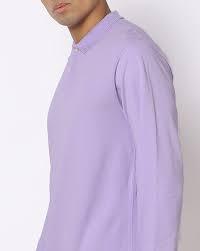 Long Sleeve Button Polo Tshirt For <b>Men</b> Offuce Business Wear Multi <b>Colour</b> - Product Image 2