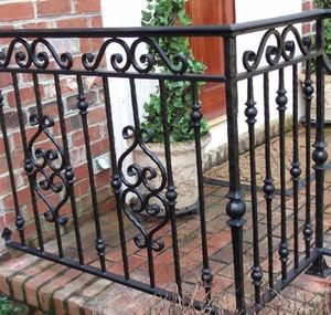 Custom Premium Wrought <b>Iron</b> Balcony Railings Crafted for Superior Strength, Elegant Style, Lasting Durability and Safety - Product Image 1