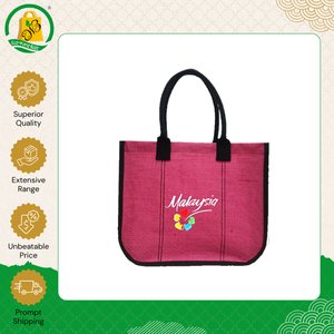 Excellent Quality Bulk Supplier Selling Fashion Printed Jute Tote <b>Bags</b> Cotton Canvas Shopping & <b>Gift</b> <b>Bags</b> from India - Product Image 2
