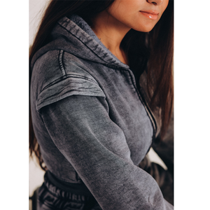 Sudaderas Personalizadas para Mujer, Impresión DTF, Estilo Holgado, Color Rosa Bebé, Felpa de Algodón Orgánico, Ropa Urbana de Invierno - Product Image 5