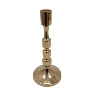 Bougeoir de luxe de petite taille de forme ronde en nickel et aluminium pour décoration de la maison fait à la main en vrac personnalisé - Product Image 5