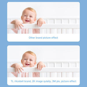 Cámara de Seguridad WiFi Inteligente Tuya para Bebés y Mascotas, con Visión Nocturna Infrarroja, Detección de Movimiento, Audio Bidireccional e Intercomunicador - Product Image 6