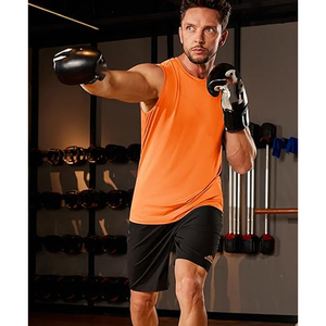 New Arrival Sports <b>Singlet</b> <b>Men</b> Running Tank Top Lightweight High Quality Fabric Training Top High Performance Tank Top <b>for</b> <b>Men</b> - Product Image 4