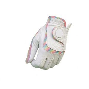 Guante de Golf Premium INJAE de Piel de Cabretta, Anti-UV, con Aberturas para los Dedos, Agarre Suave, para Mano Izquierda, para Esquí, Ciclismo, con Cierre de Velcro - Product Image 4