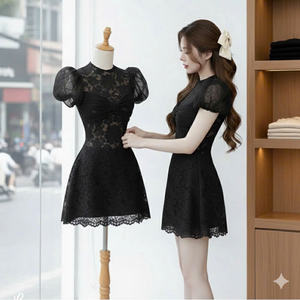 เดรสผู้หญิงสุดหรู แขนสั้น ดีไซน์ลงตัวทั้งความสง่างาม ความสบาย ทั้งแบบลำลองและเป็นทางการ เหมาะสำหรับหลากหลายโอกาส ผ้าไหมแม็กซี่ - Product Image 6